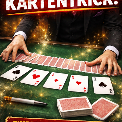 beeindruckender kartentrick – einfach, aber äußerst wirkungsvoll